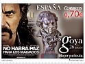 Spain - 2012 - Cine - 0,70 â‚¬ - Multicolor - Spain, Race, Goya - Edifil 4719 - Premios Goya "No habra Paz para los Malvados" - 0